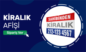 Kiralık afişi