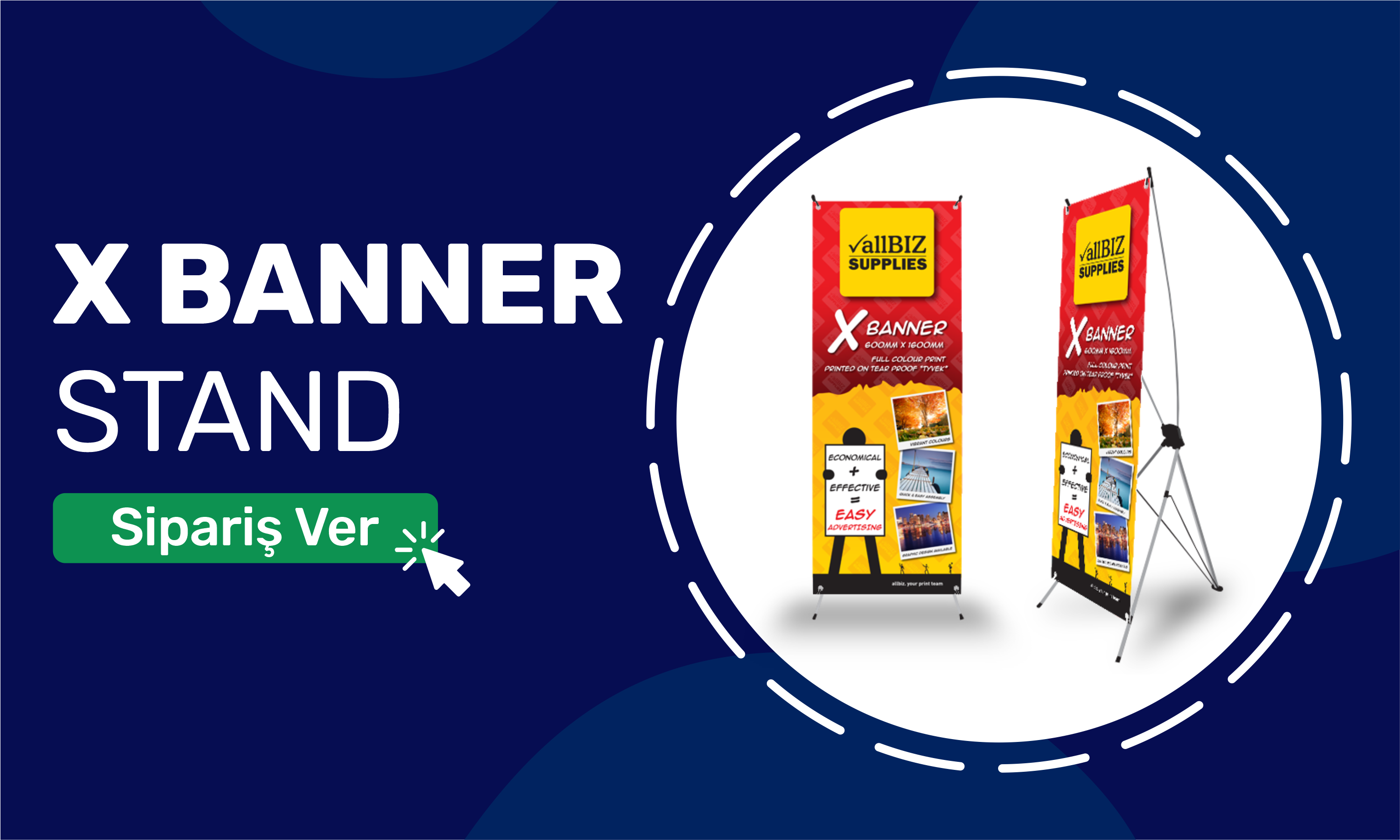 X banner stand
