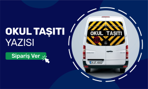 Okul taşıtı yazısı